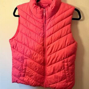 GAP Hot Pink Puffer Vest
